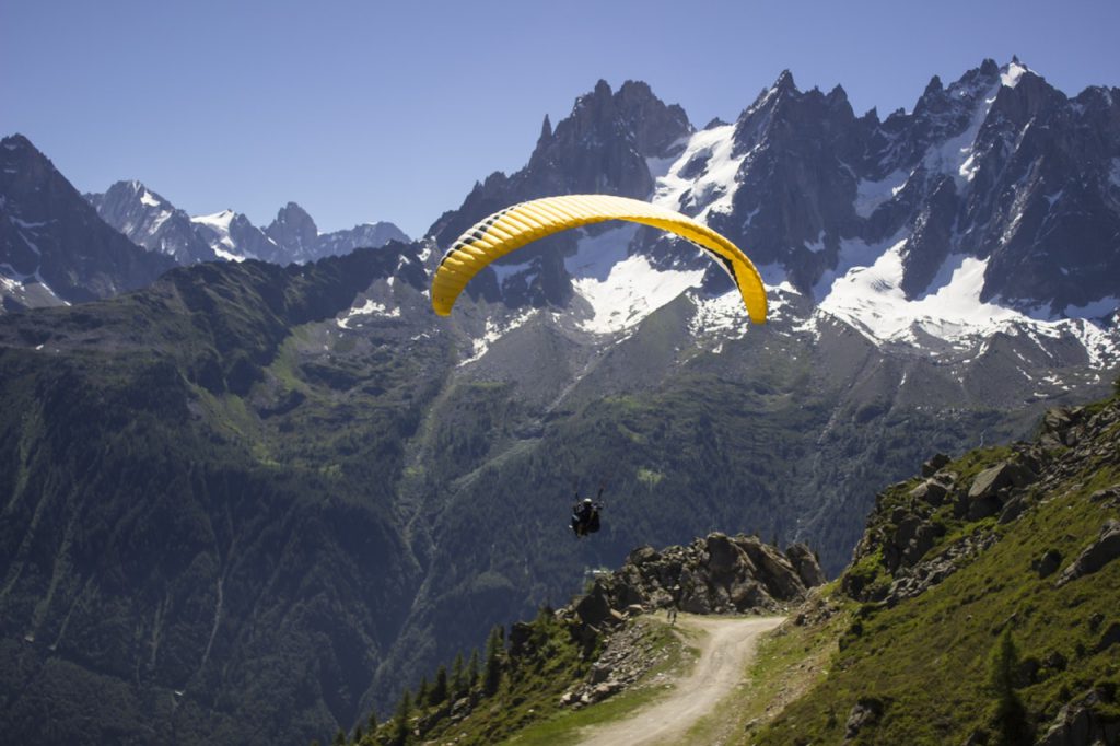 Offrir un vol en parapente